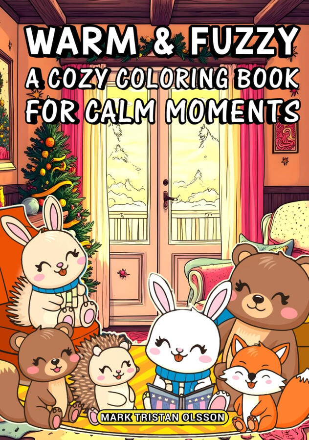 Warm &amp; Fuzzy: A Cosy Coloring Book For Calm Moments (The Warm &amp; Fuzzy Collection: Keeping you Relaxed &amp; Cool)